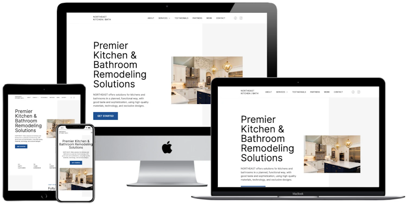 Kitchen & Bathroom Website Design & Development